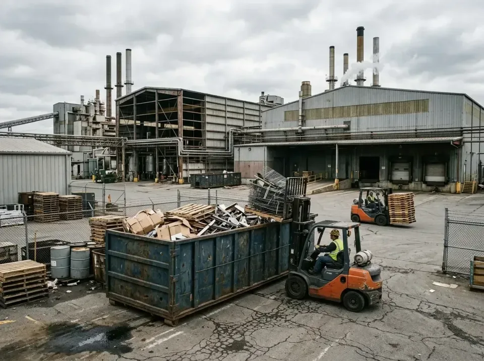 industrial-factory-scrap-conta-003 — frequently asked questions, Cheap Roll-off Dumpster Rentals in Excelsior Springs, MO